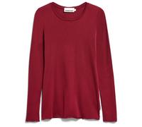 ARMEDANGELS - Women's Einiaara Soft - Longsleeve, Gr. L, rot (VelvetRed)