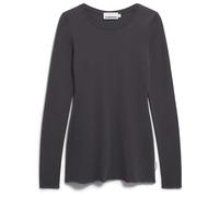 ARMEDANGELS - Women's Einiaara Soft - Longsleeve, Gr. XS, grau (DarkSteel)