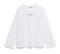 ARMEDANGELS - Women's Fietaa Smile - Longsleeve, Gr. XL, weiß (White/PinkMist)