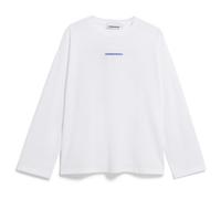 ARMEDANGELS - Women's Fietaa Smile - Longsleeve, Gr. XS, weiß (White/DynamoBlue)