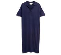 ARMEDANGELS - Women's Fine Polo Knit Dress - Kleid, Gr. XL, blau (TintedNavy)
