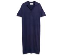 ARMEDANGELS - Women's Fine Polo Knit Dress - Kleid, Gr. XXL, blau (TintedNavy)