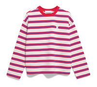 ARMEDANGELS - Women's Frankaa Maarlen Bold - Pullover, Gr. XL, rosa (Undyed/MarsRed/DynamoBlue)