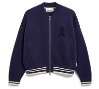 ARMEDANGELS - Women's Iconic Å Bomber Jacket - Freizeitjacke, Gr. M, blau (TintedNavy/Oatmilk)