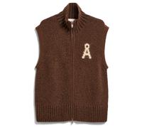 ICONIC Å BOUCLÉ-STRICKWESTE | Bio-Woll Mix (recycelt) - braun (XL)