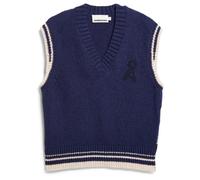 ARMEDANGELS ICONIC Å COLLEGE Damen Pullunder aus Bio-Baumwoll-Mix tinted navy-oatmilk M