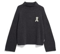 ARMEDANGELS - Women's Iconic A Monalaa Bouclé - Pullover, Gr. XL, grau/schwarz (SteelMelange/Oatmilk)
