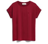 ARMEDANGELS - Women's Idaa Logo - T-Shirt, Gr. L, rot (VelvetRed)