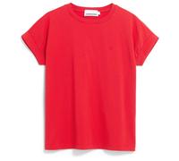 ARMEDANGELS - Women's Idaa Logo - T-Shirt, Gr. M, rot (MarsRed)