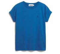 ARMEDANGELS - Women's Idaa Logo - T-Shirt, Gr. XL, blau (DarkMorning)