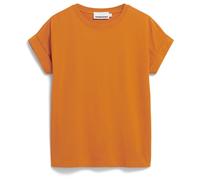 ARMEDANGELS - Women's Idaa Logo - T-Shirt, Gr. XS, orange (Amberglow)