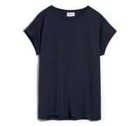 ARMEDANGELS - Women's Idaa Logo - T-Shirt, Gr. XXL, blau (NightSky)