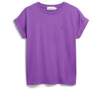 ARMEDANGELS - Women's Idaa Logo - T-Shirt, Gr. XXL, lila (Orchid)