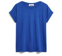 ARMEDANGELS - Women's Idaara - T-Shirt, Gr. L, blau (DynamoBlue)