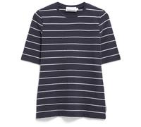 ARMEDANGELS - Women's Jaanisara Fine Stripe - T-Shirt, Gr. XL, grau (DarkSteel/Oatmilk)