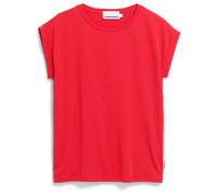 ARMEDANGELS JILAANA Damen T-Shirt aus TENCEL Lyocell Mix mars red S
