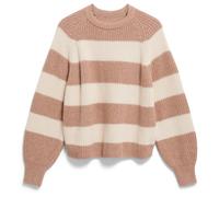 ARMEDANGELS - Women's Kaagi Stripes - Pullover, Gr. L, beige (CamelMelange)