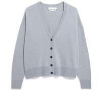 KAAJA | Strickjacke aus recyceltem Kaschmir Mix - grau (XL)