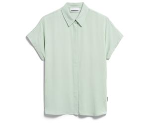 ARMEDANGELS - Women's Larisaana - Bluse, Gr. XL, grau (Foam)