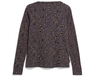 ARMEDANGELS - Women's Leo - Longsleeve, Gr. XS, grau (DarkSteel)