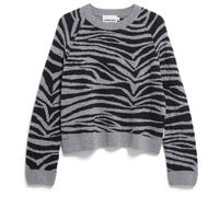 ARMEDANGELS - Women's Liliriaa Zebraraa - Pullover, Gr. XS, grau (SilverMelange/SteelMelange)