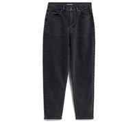 ARMEDANGELS - Women's Mairaa Mom - Jeans, Gr. L 42 - Length: 32, schwarz (Ebony)