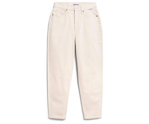 ARMEDANGELS - Women's Mairaa Mom - Jeans, Gr. M 40 - Length: 32, weiß (Undyed)