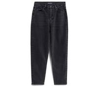 ARMEDANGELS - Women's Mairaa Mom - Jeans, Gr. XS 34 - Length: 32, schwarz (Ebony)