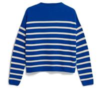 ARMEDANGELS Pullover MERINAA gestreift aus Bio-Baumwolle Blau L