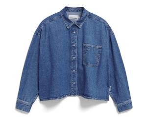 ARMEDANGELS - Women's Nalaani - Hemd, Gr. XS, blau (SeaFoam)