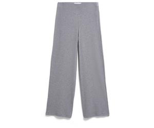 ARMEDANGELS - Women's Nianaa Rib Pant - Freizeithose, Gr. L, grau (SilverMelange)