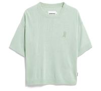 ARMEDANGELS - Women's S Sl Linen Blend Knit Sweater - T-Shirt, Gr. XS, grau/grün (Foam)