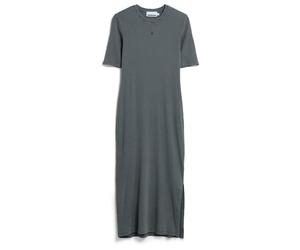 ARMEDANGELS - Women's Sehaaraa GMT Dye Dress - Kleid, Gr. XL, grau (SpaceSteel)