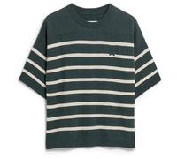ARMEDANGELS - Women's Stripe Linen Blend Sweater - Pullover, Gr. L, blau (SpaceSteel/Undyed)