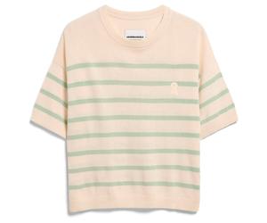 ARMEDANGELS - Women's Stripe Linen Blend Sweater - Pullover, Gr. XXL, beige (Undyed/Foam)