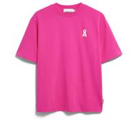 ARMEDANGELS - Women's Tarjaa Å Embro - T-Shirt, Gr. XL, rosa (VeryBerry)