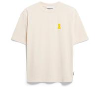 ARMEDANGELS - Women's Tarjaa Å Embro - T-Shirt, Gr. XS, weiß (Undyed/Yellow)
