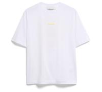 ARMEDANGELS - Women's Tarjaa Graphic - T-Shirt, Gr. XL, weiß (White/ArmedangelsYellow)