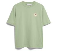 ARMEDANGELS - Women's Tarjaa Graphic - T-Shirt, Gr. XS, grün (Foam/White)