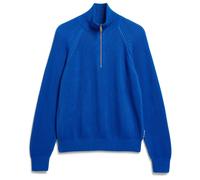 ARMEDANGELS - Women's Troyer Vanisé Knit Sweater - Pullover, Gr. L, blau (DynamoBlue/LightDynamoBlue)