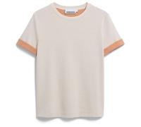 ARMEDANGELS - Women's Un-Wasted - T-Shirt, Gr. XL, grau/beige (Undyed/CinnamonDust)