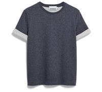 ARMEDANGELS - Women's Un-Wasted - T-Shirt, Gr. XS, blau (SteelMelange/Undyed)