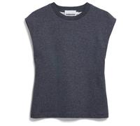 ARMEDANGELS - Women's Un-Wasted Top - Top, Gr. L, blau/grau (SteelMelange/Undyed)