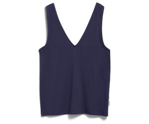ARMEDANGELS - Women's V-Neck Jersey - Top, Gr. XS, blau (TintedNavy)