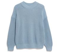 ARMEDANGELS - Women's Vanisé Knit Sweater - Pullover, Gr. L, grau (BlueGlow/DarkBlueGlow)