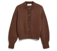 WINTER-BAUMWOLL-STRICKJACKE | 100% Bio-Baumwolle - braun (S)