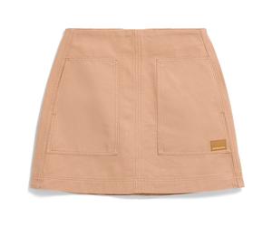 ARMEDANGELS - Women's Workwear Canvas Mini Skirt - Rock, Gr. M, beige (TrueCamel)