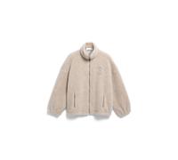 WOLL-MIX FLEECE-JACKE | recycelter Woll-Mix - beige (L)