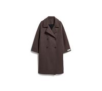 ARMEDANGELS - Women's Wool Double-Breasted Coat - Mantel, Gr. XL, braun (ClaystoneMelange)
