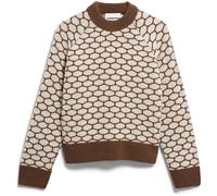 Armedangels Wool Multi Dots Knit Damen Pullover braun Größe S Lifestyle Hautfreundlich